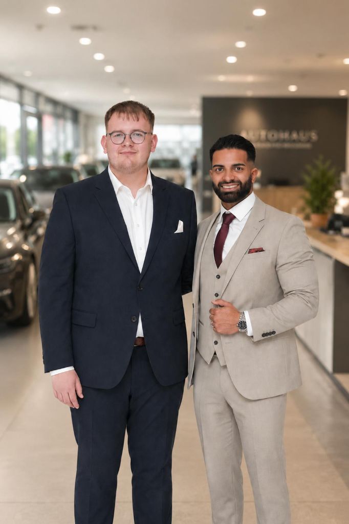 Die Geschäftsführer der BM Autohandel GmbH